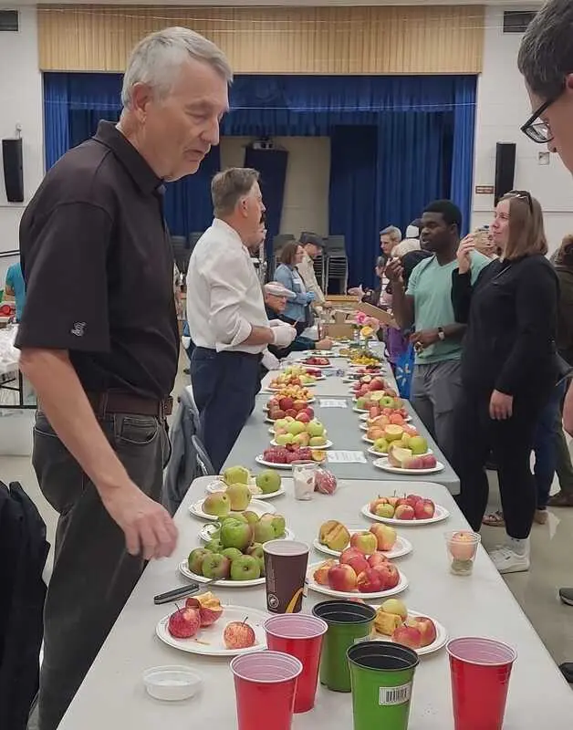 Display of Edmonton Fruit Varieties at the Fruit Festival