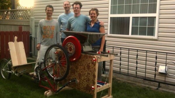 OFRE Pedal Powered Apple Crusher Debut 2012